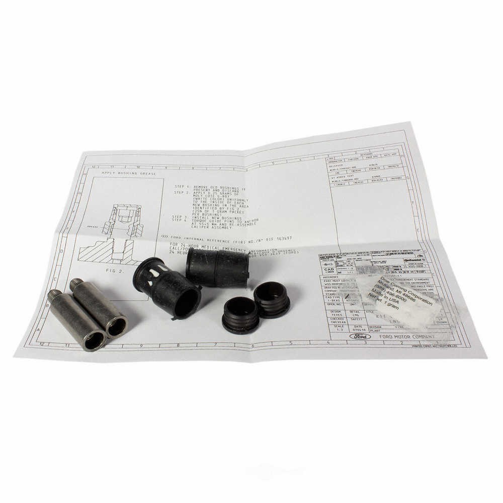 Frt Brake Caliper Kit Motorcraft BKCOE22
