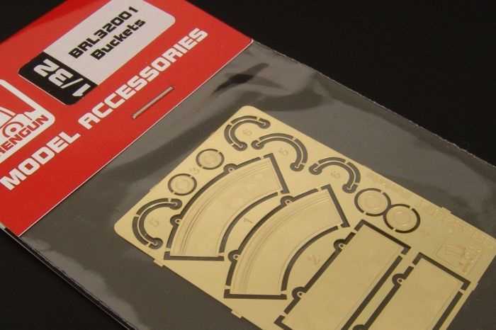 Brengun Models 1/32 BUCKETS Photo Etch Set