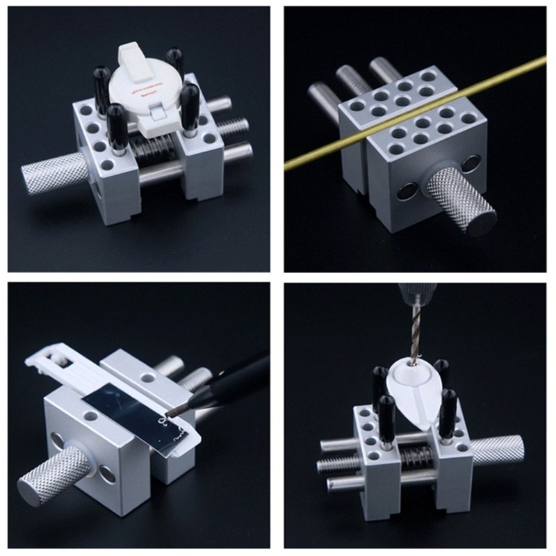 Flexible Vise Portable For Model Making With Adjustable Height And Antislip Base