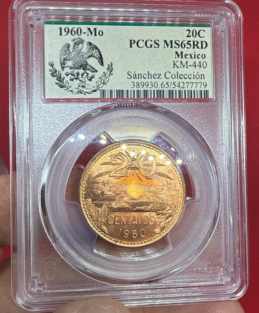 1960 Mo - PCGS MS65RD “Sanchez Coleccion”