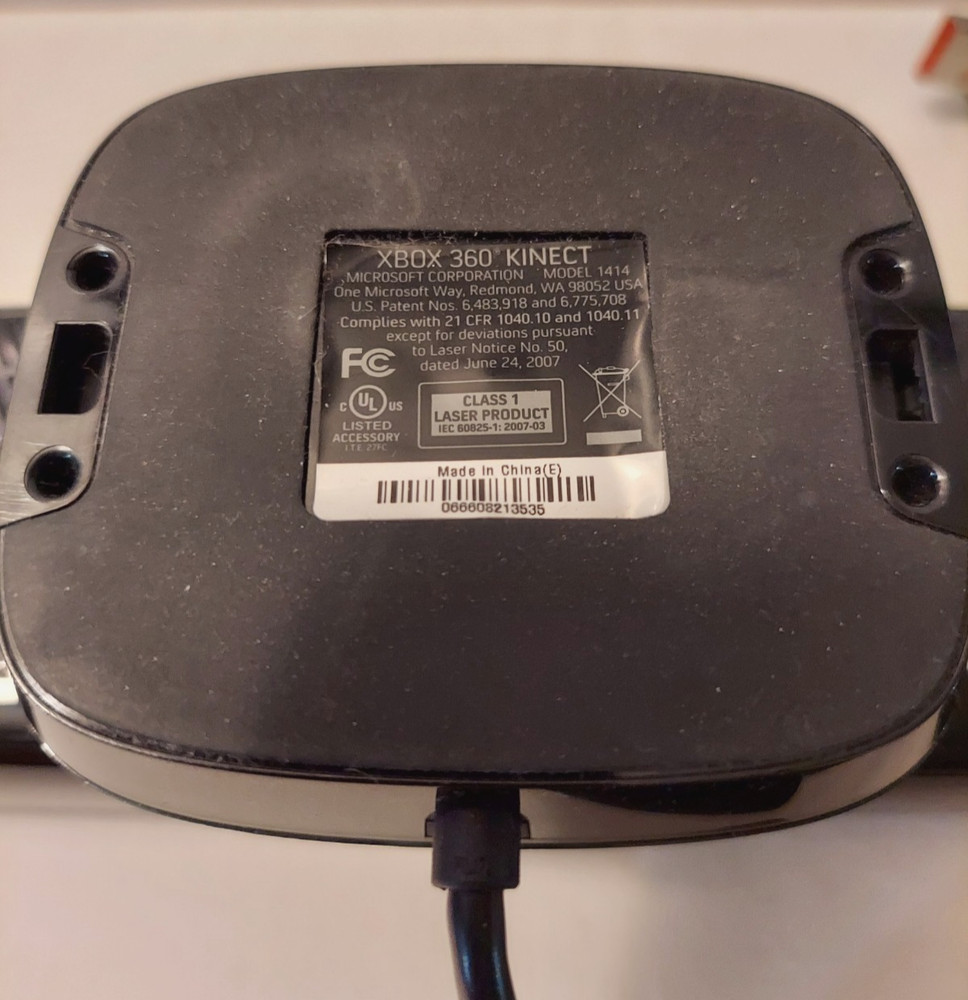 Xbox 360 Kinect Sensor with 3 Kinect Games