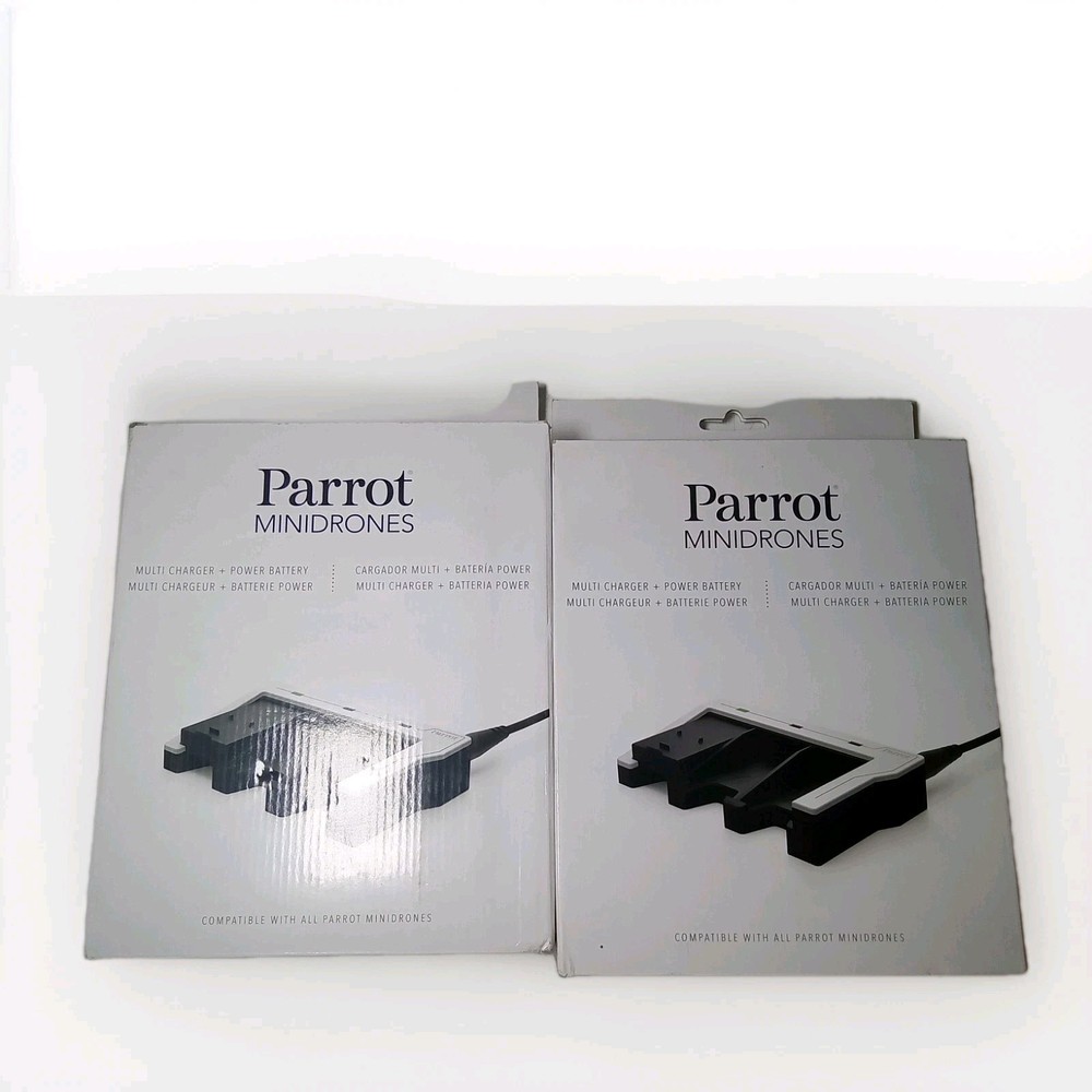 Parrot Minidrone Multi Charger + 660mAh battery (2 Pack)