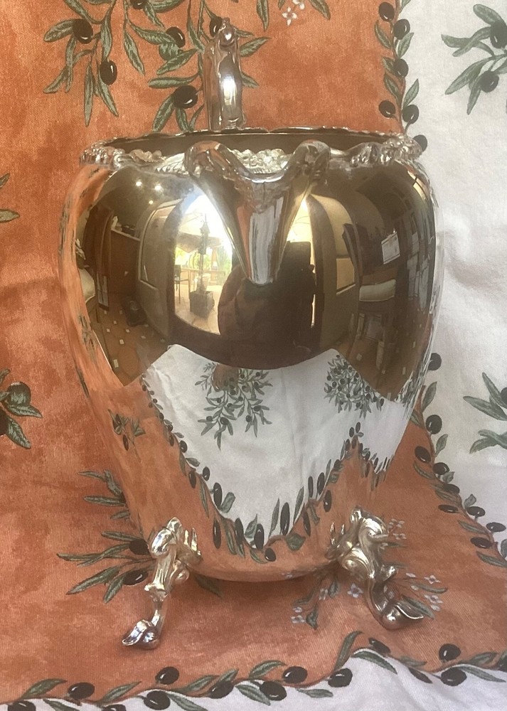 Sheridan Silverplate “Silver On Copper” 8 Inch Pitcher
