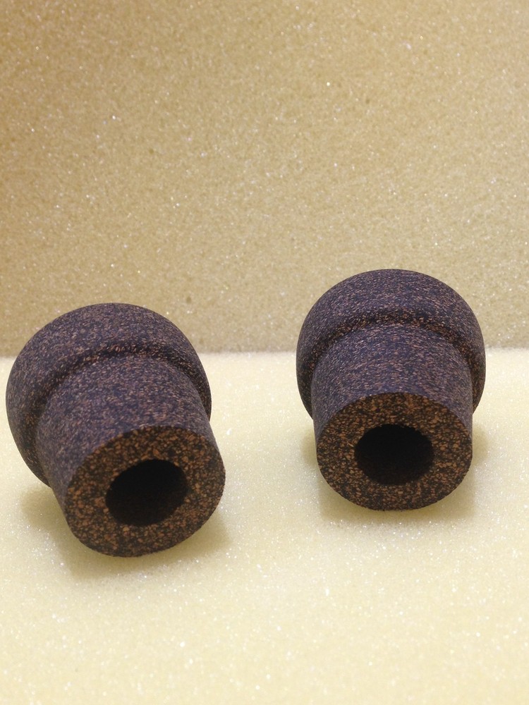 Cork Rings, Large Rubberized Butt Cap, One Butt Cap