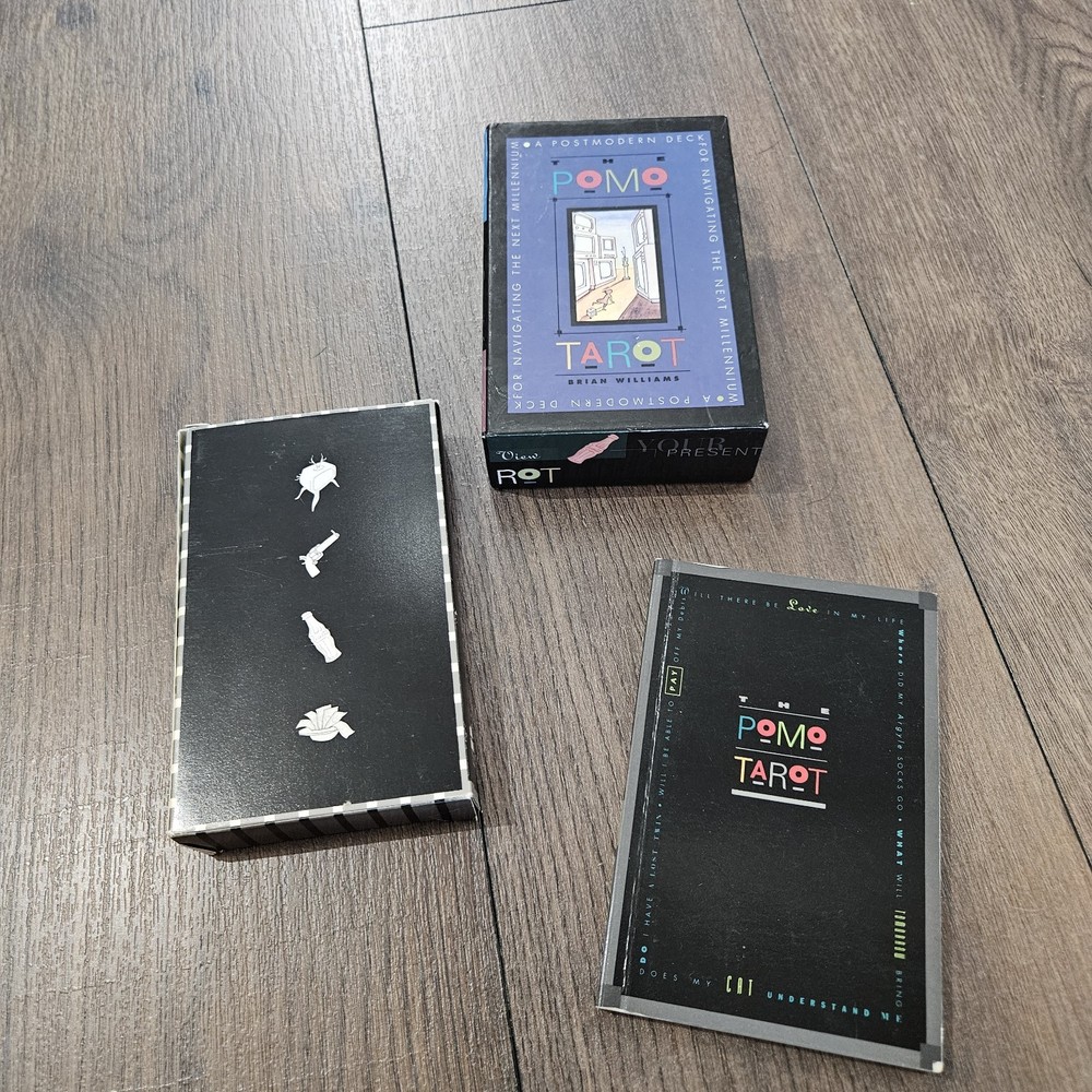PoMo Tarot Postmodern Deck Navigating Next Millennium w Book Brian Williams