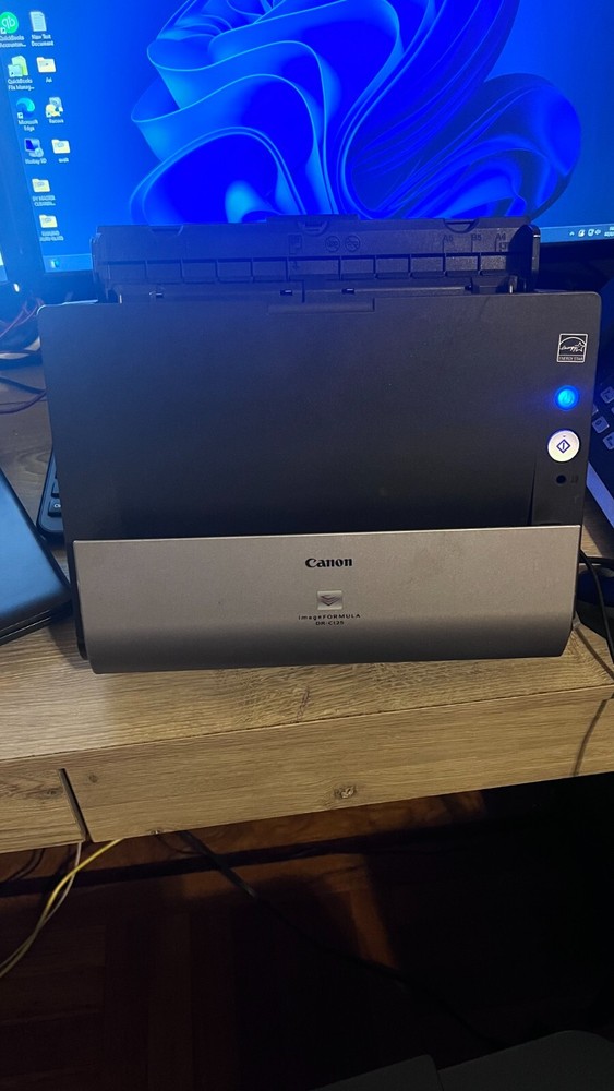 Canon Document Scanner imageFORMULA DR-C125 W/ AC Adapter
