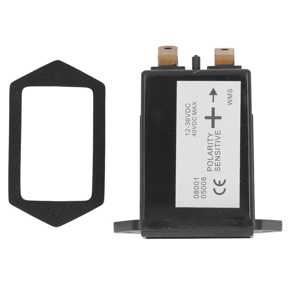 Mechanical Hour Meter Quartz Hourmeter For Construction Vehicle 12‑36VDC