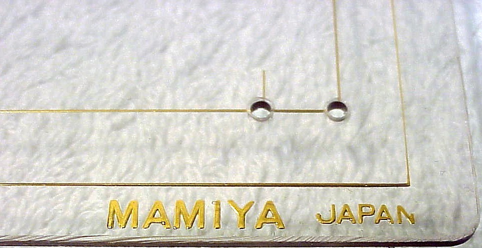 Mamiya Press Medium Format Gauge | Very Rare | OEM | $33 |
