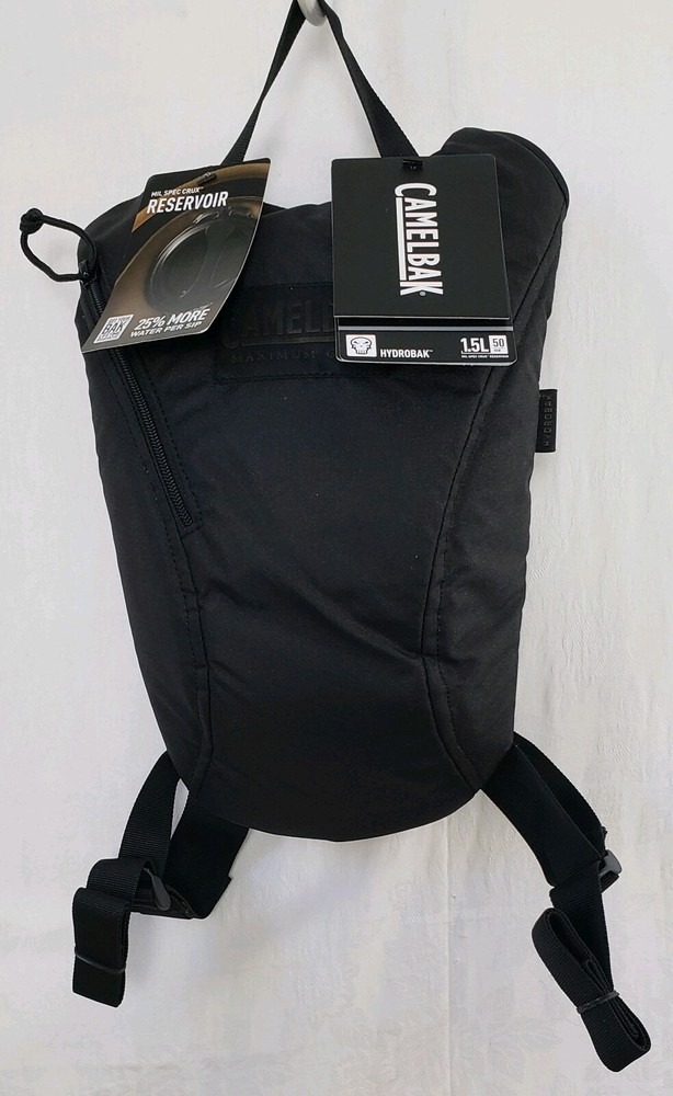 Camelbak Maximum Gear Hydration Pack Backpack Military Black *With 50 oz Bladder