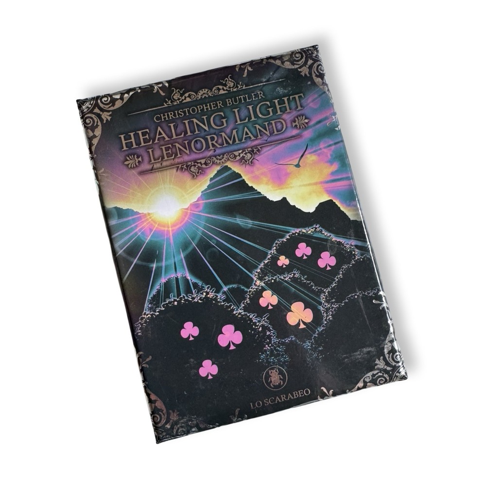 Healing Light Lenormand Deck by Christopher Butler – 38 Card Set & Guidebook