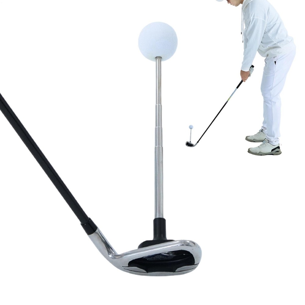 Golf Alignment Rods Extendable Swing Training Golf Club Alignment