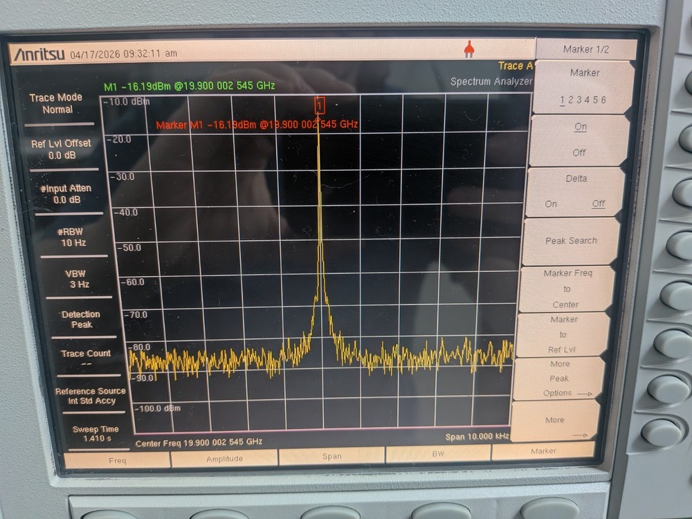 Anritsu MS2719B Tiny Portable Spectrum Analyzer 20 GHz Cal'd Opt 9