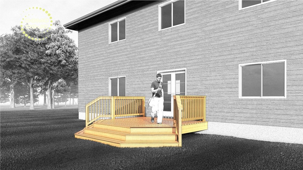 Garden View Deck Plans – PDF Downloadable Blueprint