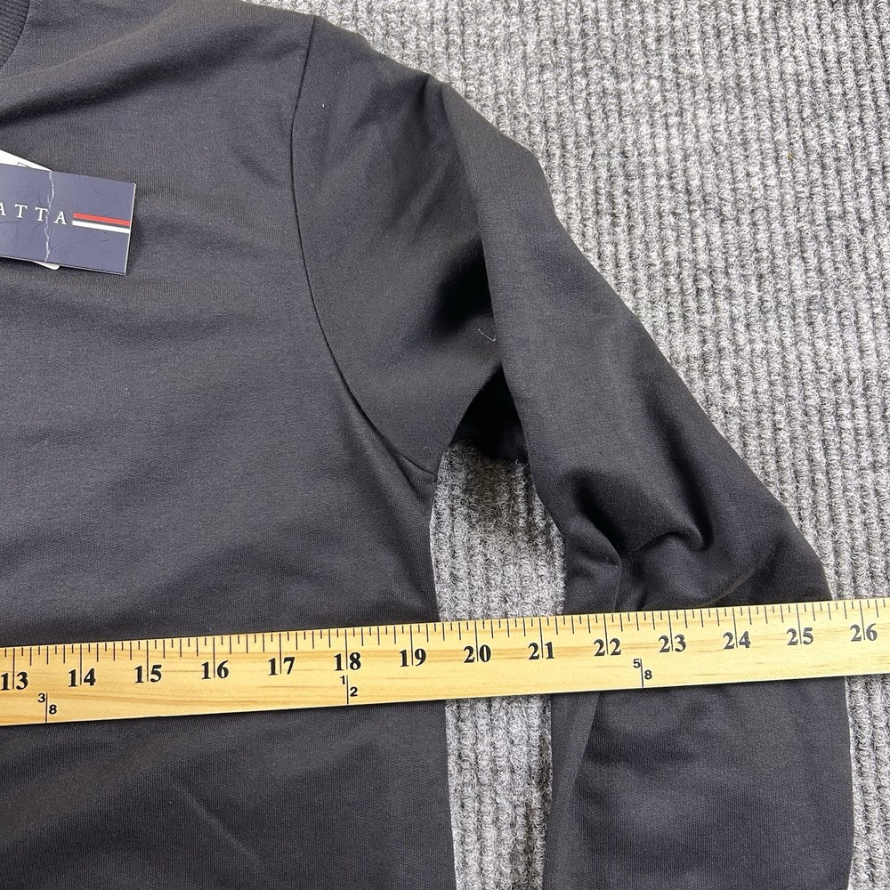 Regatta Mens Small Black Long Sleeve Pullover Thick T-shirt - NWT