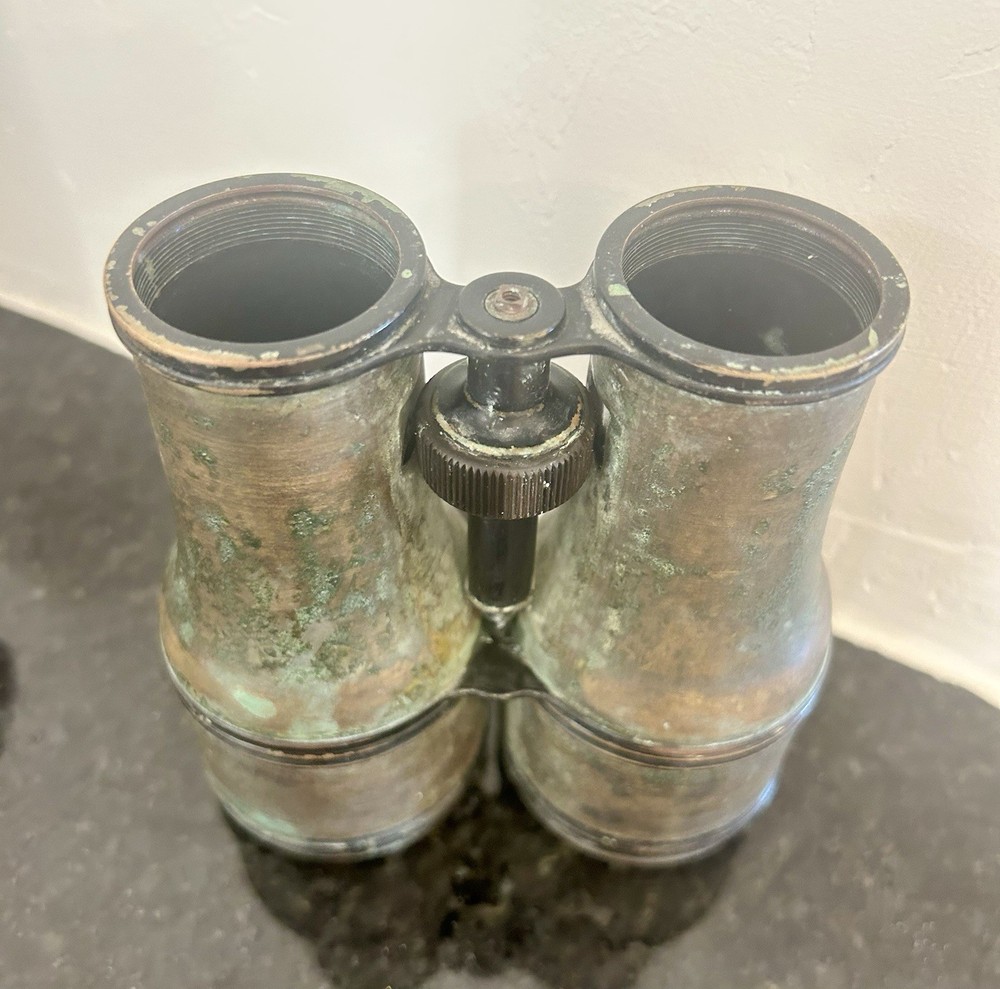 World War 1 Era Field Glass Binoculars