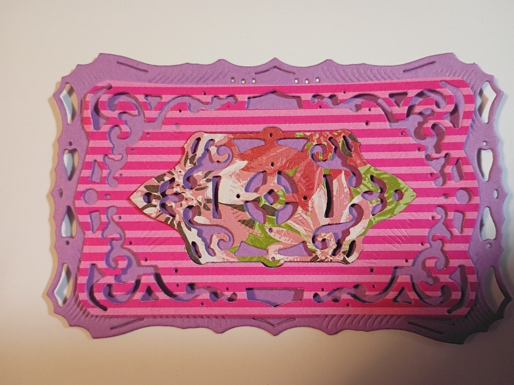 Spellbinders Ornate Rectangle Nested Dies