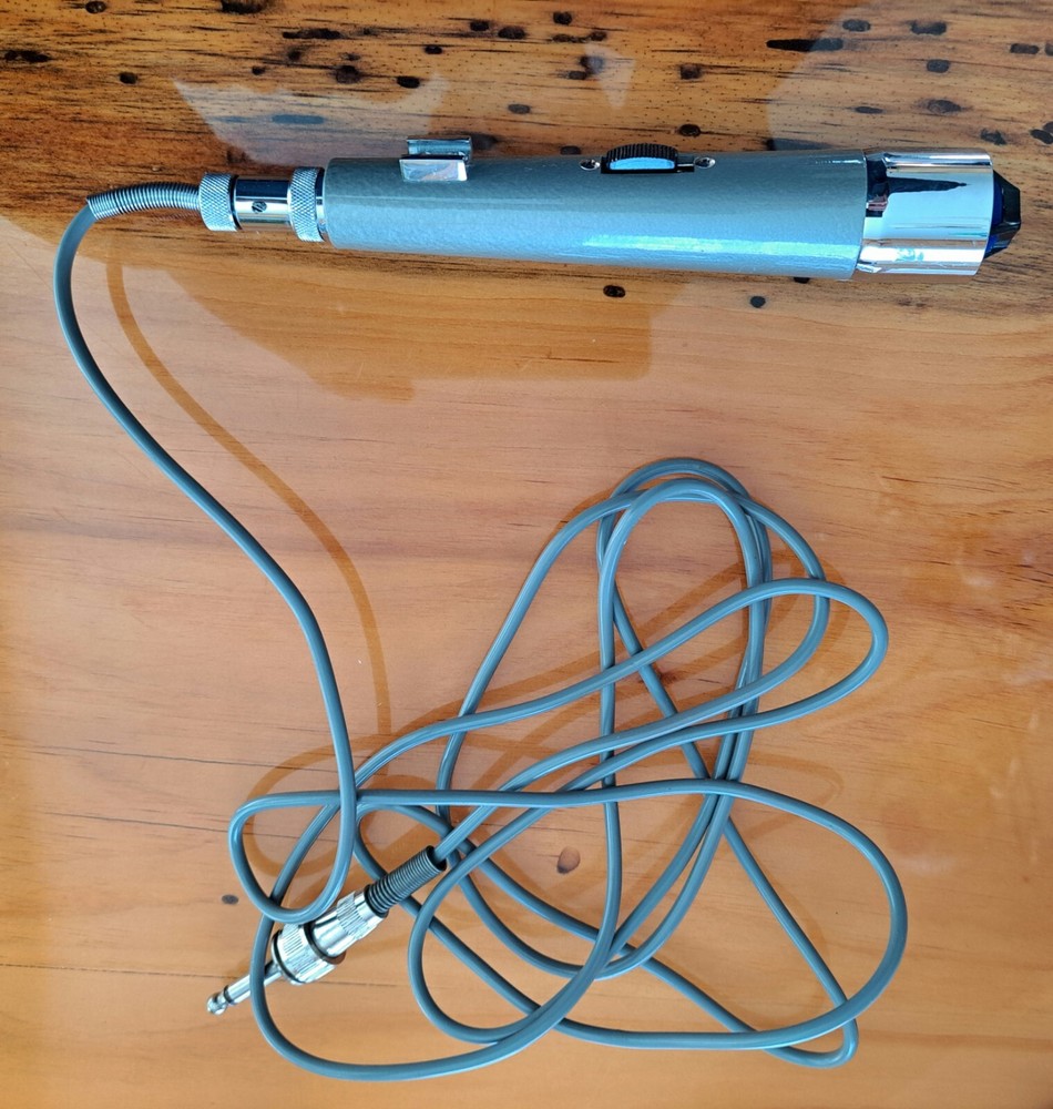 Vintage HERALD M-109 Dynamic Microphone with Original Box