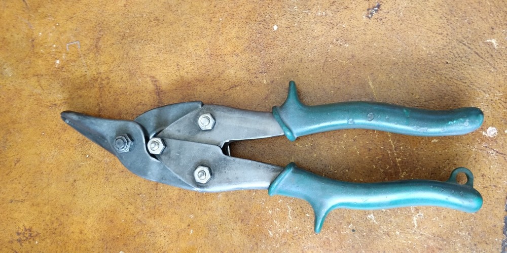 Mac Tools Tin Snips Green -- TS-1 -- Made in USA