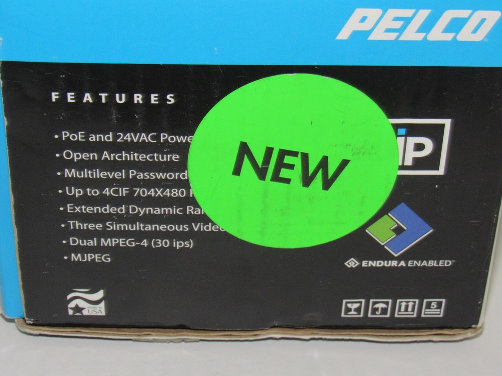 NEW Pelco IP3701H-2 Color Network IP Camera