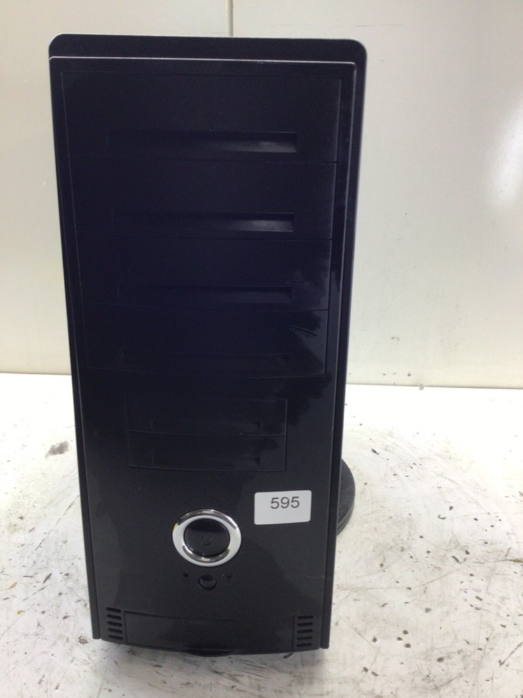 Retro Black ATX Case