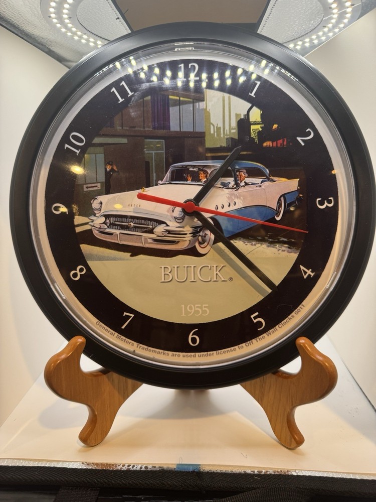 1955 Buick General Motors Sign Wall Clock