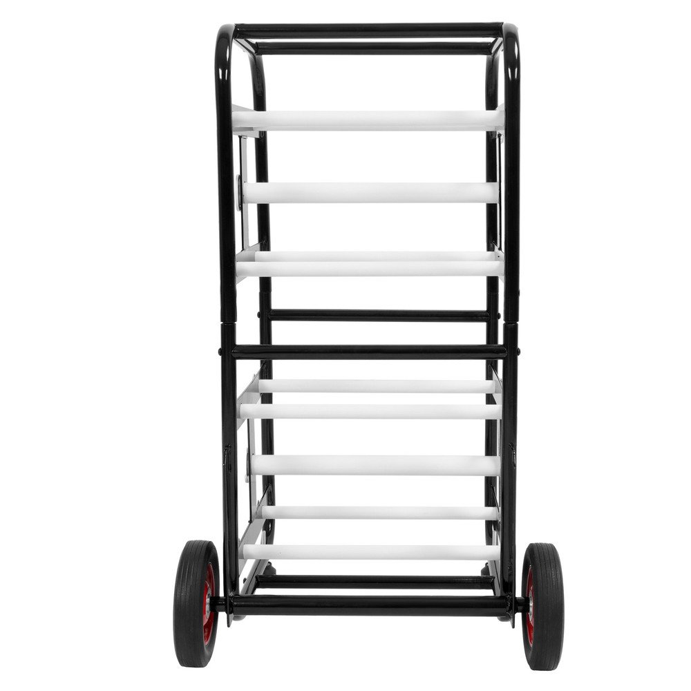 Transportable Axle Cable Caddy with 10 Rods Cable Spool Wire Rack Dispenser