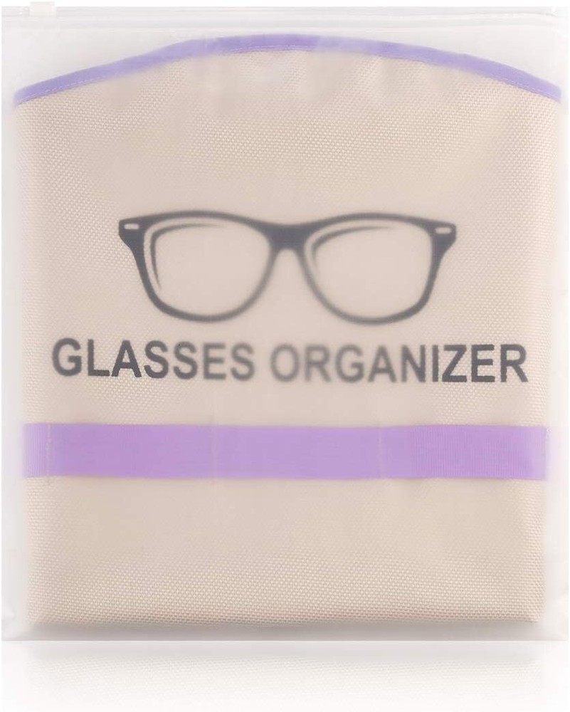TRIUMPH VISION Hanging Eyeglass Organizer Spectacle Holder Medium, Purple