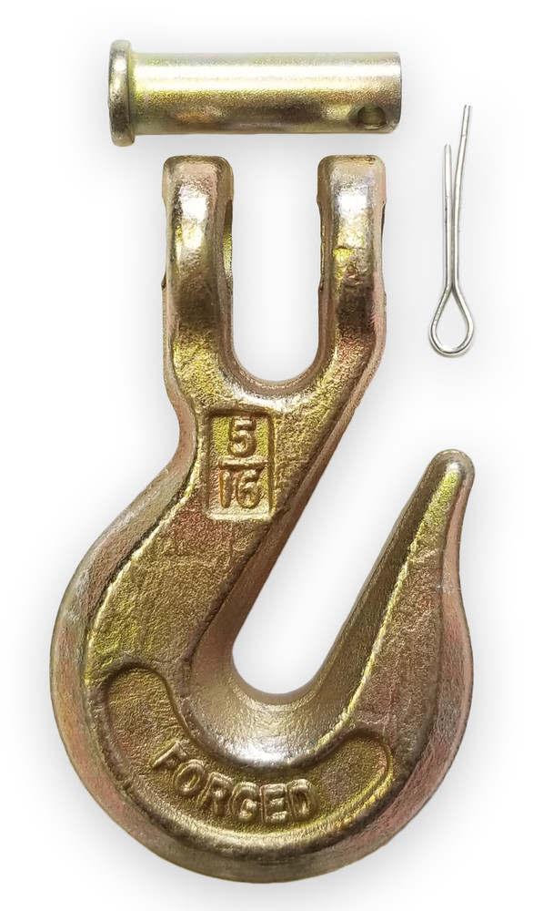 (10 pack) 5/16" Grade 70 Clevis Grab Hook