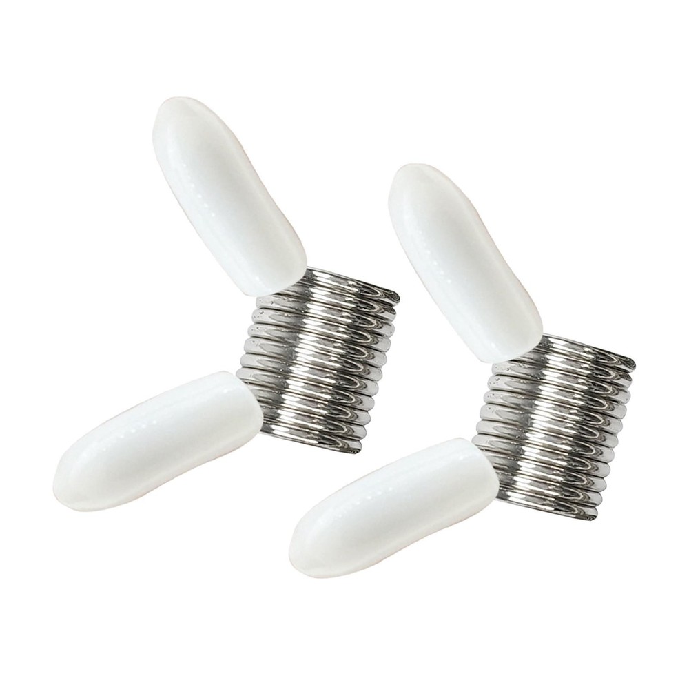 2x Bead Stoppers Spring Clip Bead Line End Craft DIY Stringing Beads Bead