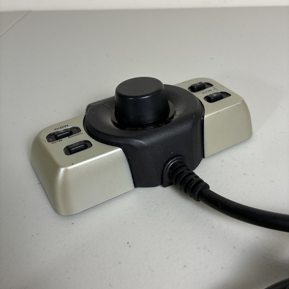 Logitech G51 Volume Controller Sound Wired Remote Pod Control Unit Only OEM 1B