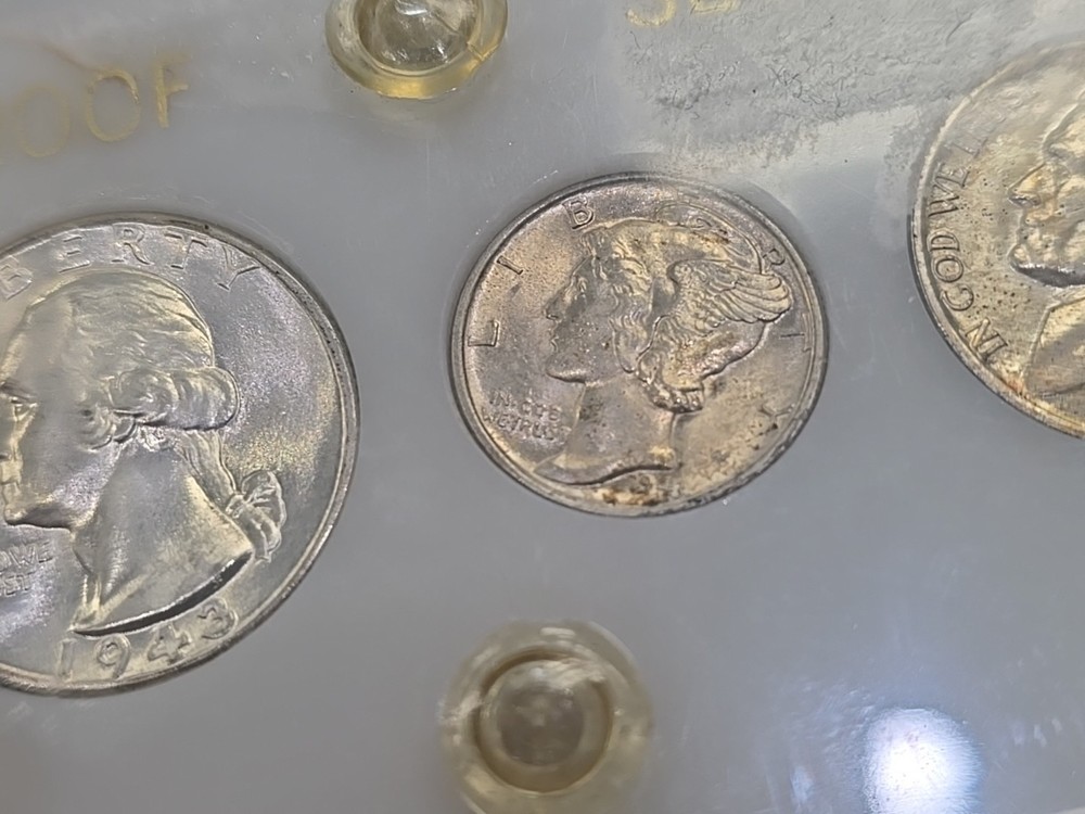 1943 P SILVER MINT SET- CHOICE UNCIRCULATED- FSB -READ