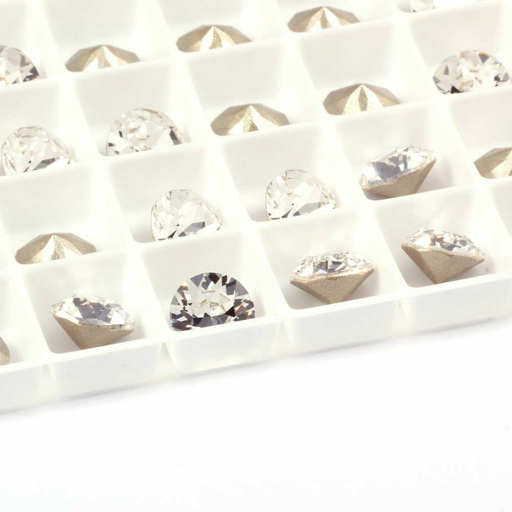 Swarovski PP6 1.3-1.35mm SS2 Chatons Crystal Clear Pointed Back 1088 Xilion