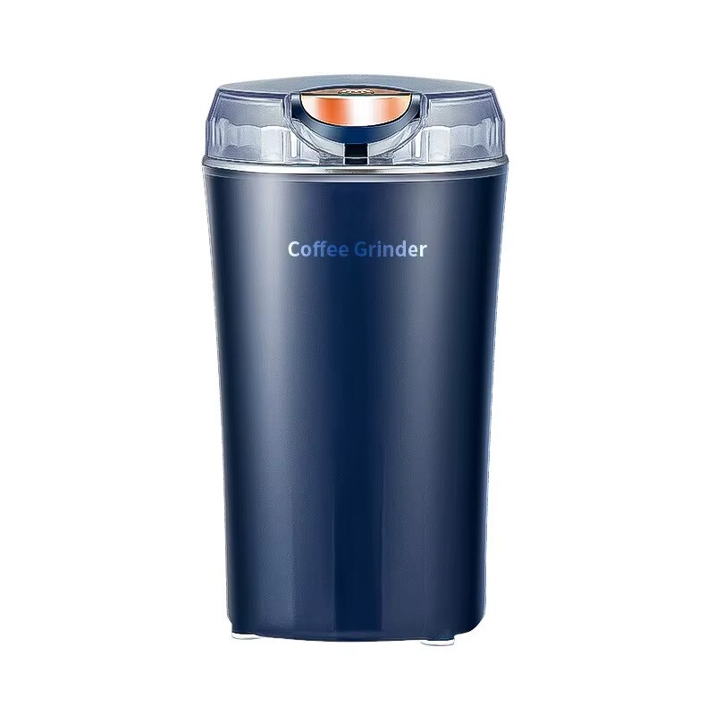 Spice Grinder One-touch Push-Button Stainless Steel Grind