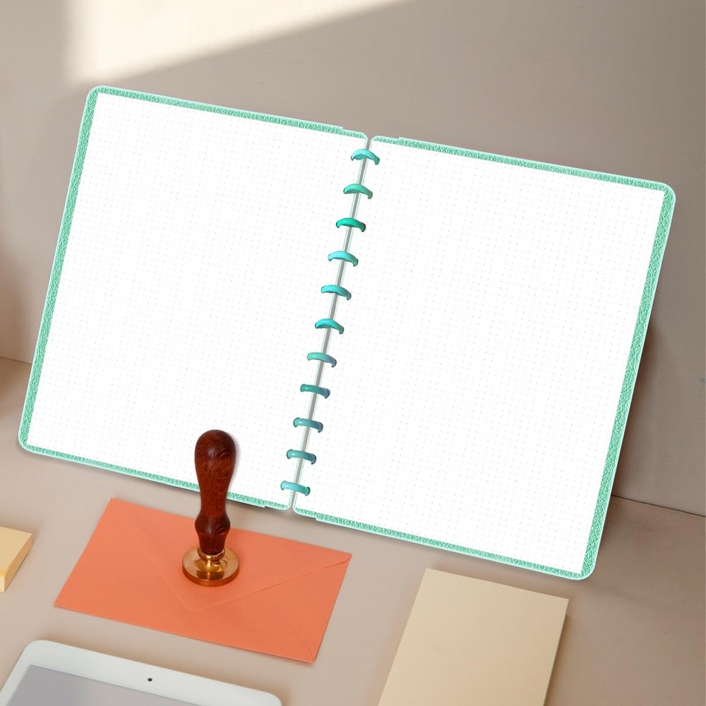 A4 TUL Discbound Dotted Refill Paper, 11-Disc Dot Grid 100 Sheets, White