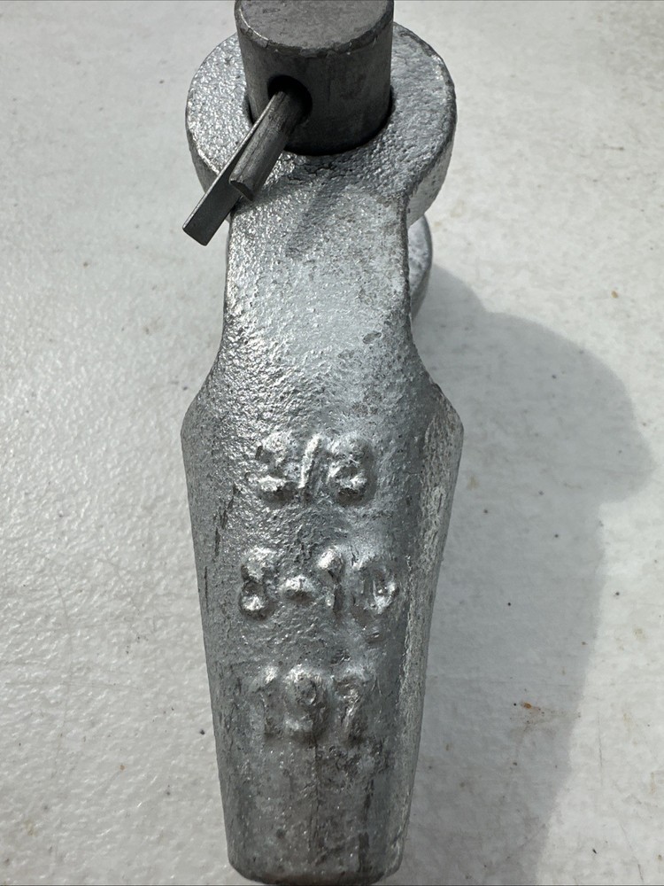 Galvanized 3/8” Wire Rope Open Spelter Socket