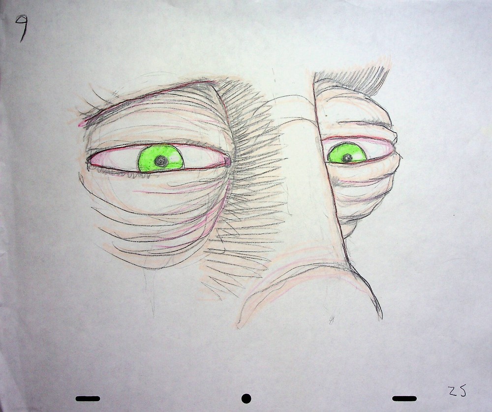 Lloyd's Lunchbox IV 1997 Gregory Ecklund Production Hand Drawn Animation Cel