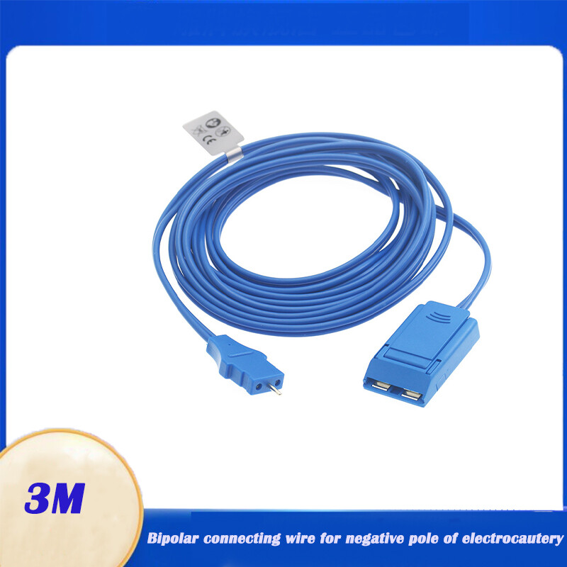 3M Electrocautery Negative Plate Bipolar Connecting Cable High Frequency Wire