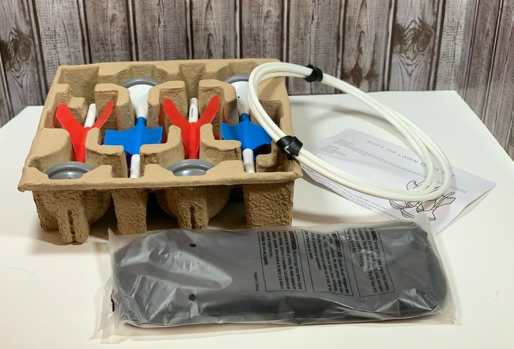 Wembley 7-piece Lawn Dart Set Soft Tip Open Box