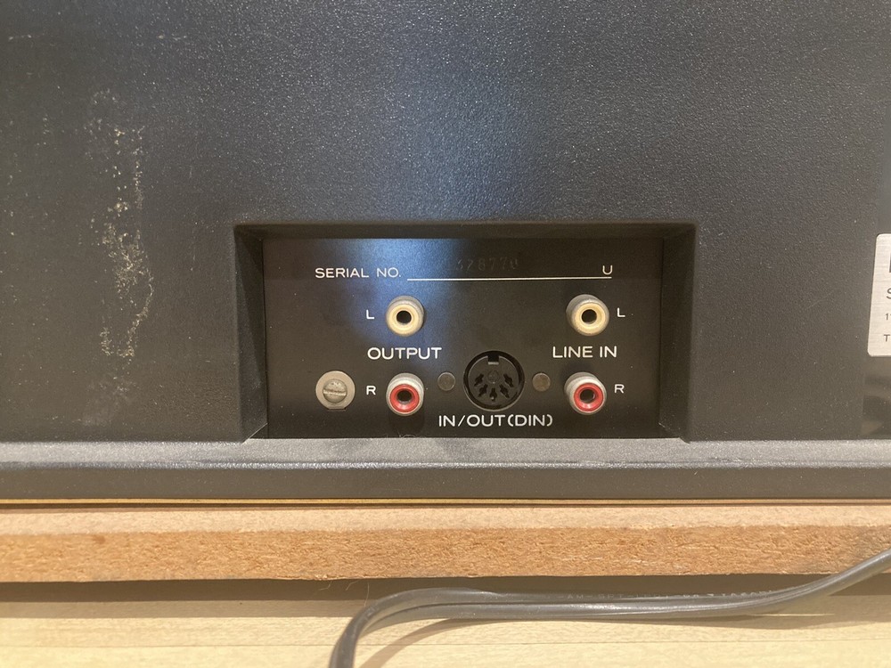 Vintage TEAC A-100 Stereo Cassette Deck Player / Powers On / Needs Service READ