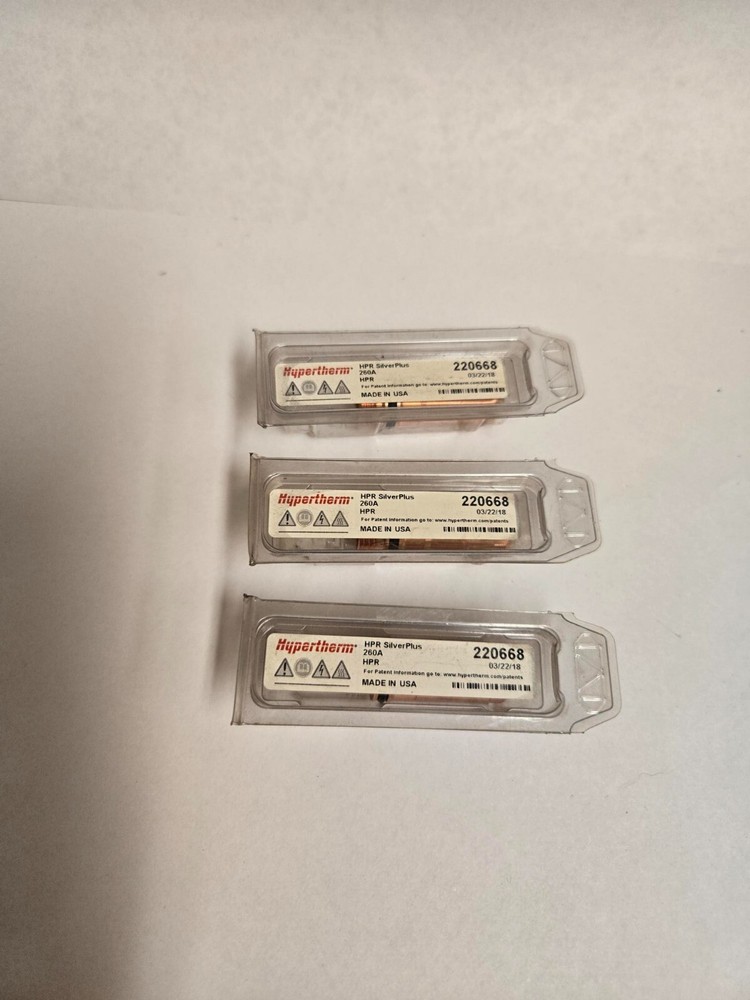 Genuine Hypertherm 220668 Electrode Hpr 260A Silverplus Ms