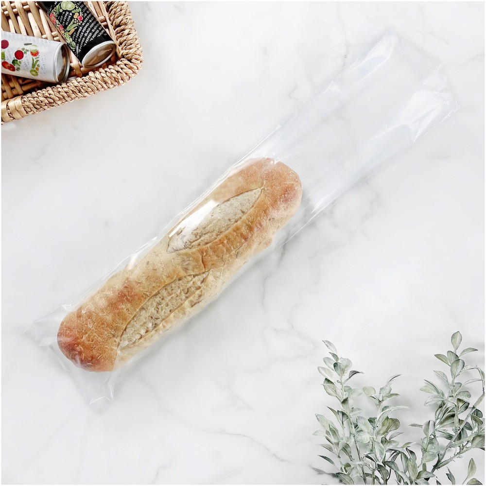 Plymor 5" x 20", 2 Mil Flat Open Clear Plastic Poly Bags