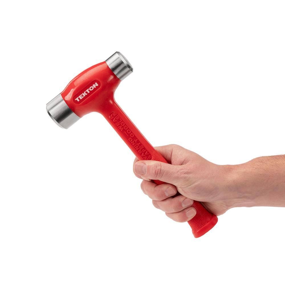 43 oz. Short Handle Flat Steel Face Dead Blow Hammer