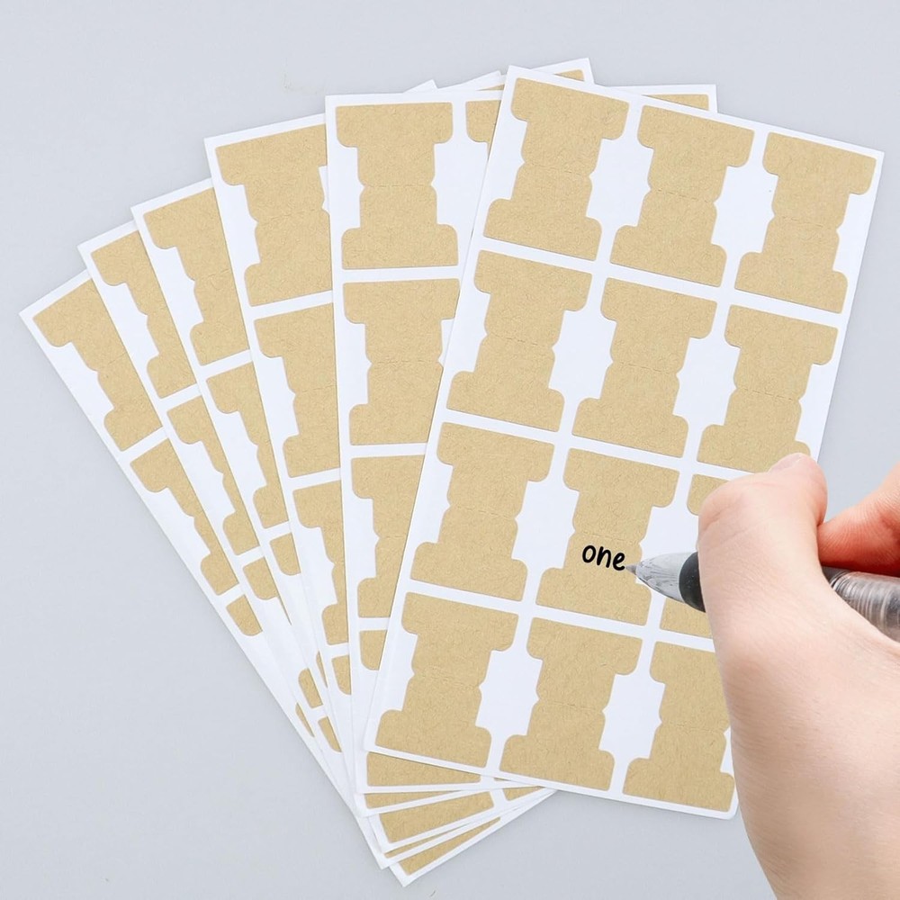 Sticky Index Tabs 20 Sheets Writable Paper Page Markers for Notebooks,...