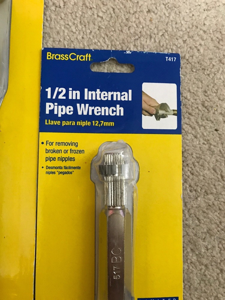 Brasscraft - T417 - T428 Opened Packages