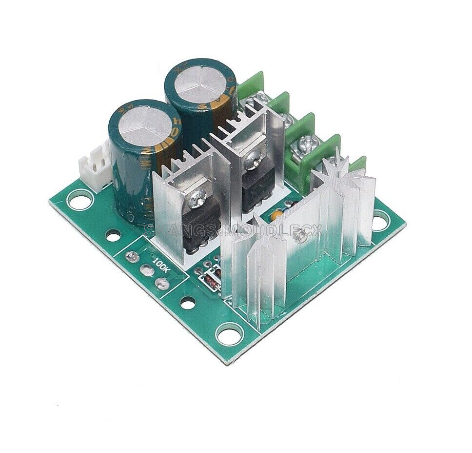 6V-90V DC Motor Speed Controller PWM Power Regulator Governor Switch Soft Start