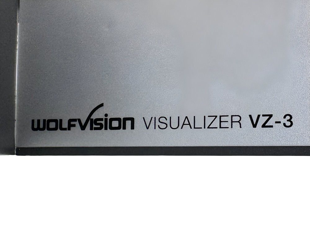 WolfVision VZ-3 Visualizer Systems Document Camera 1080p No Bundle No Back Panel