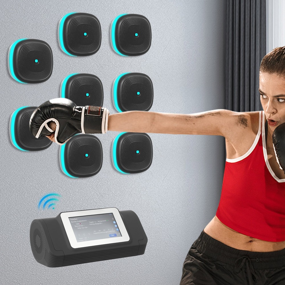 Split Musical Boxing, Punching Machine, Split Musical Boxing With 8 Targets