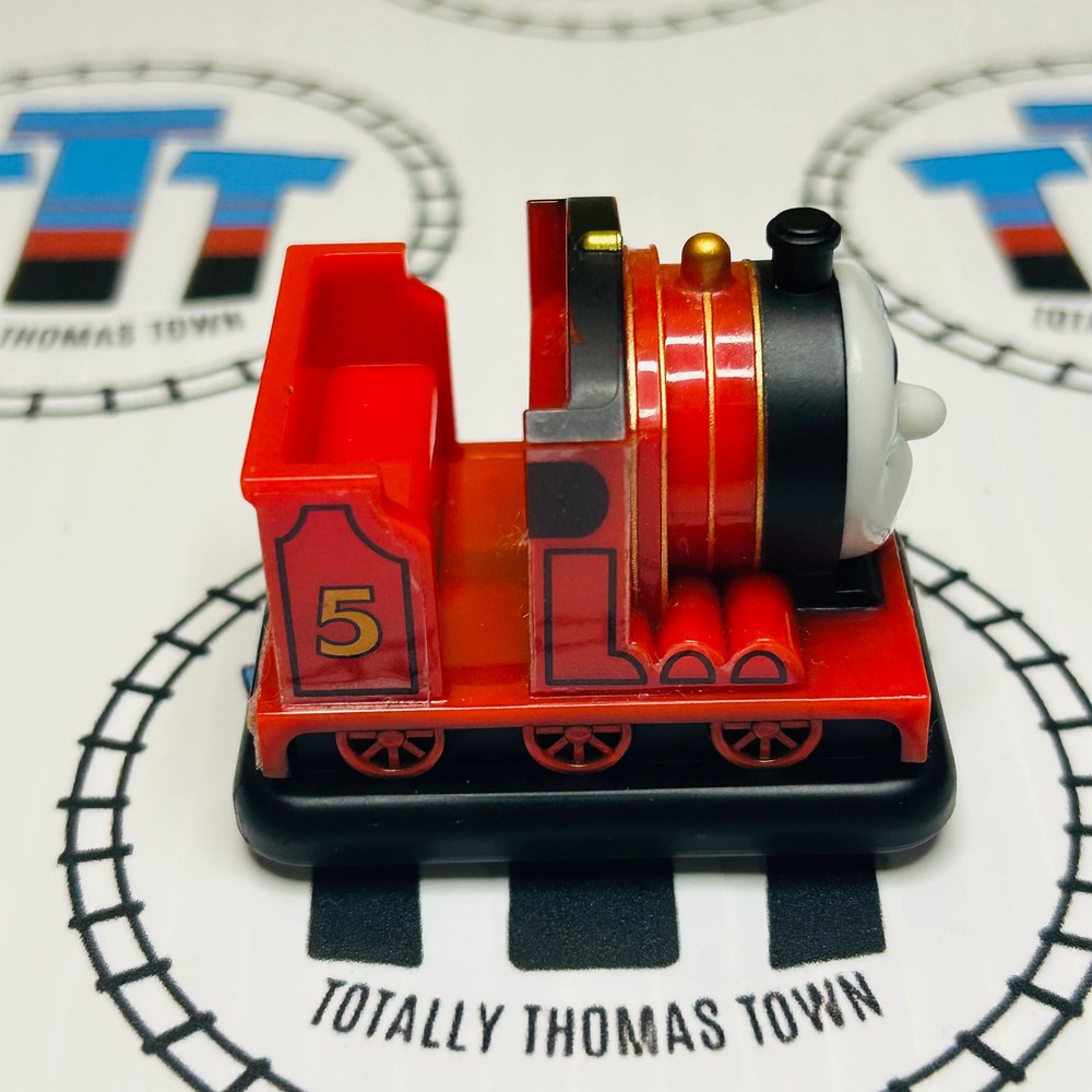 Thomas & Friends James Eyes Down Bumper Car Pull Back TOMY - Used