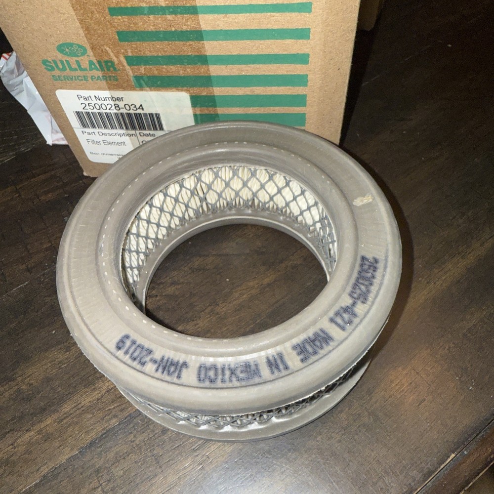 Sullair Genuine OEM 250028-034 Filter Element