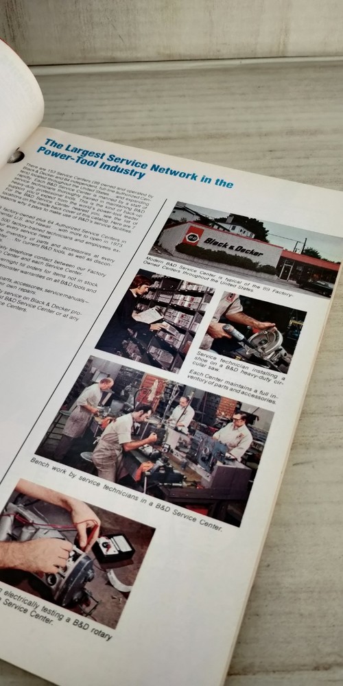 1973 BLACK & DECKER Power Tools Electrical Catalog C1